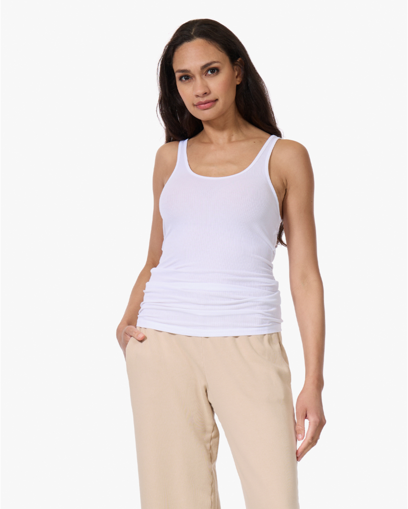 Ribbed Daily Tank Wit
