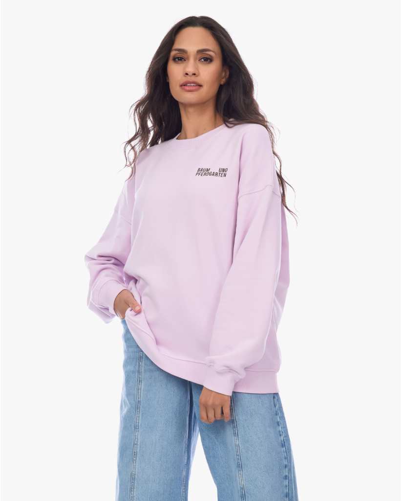 Julle Oversized Sweater Lila 