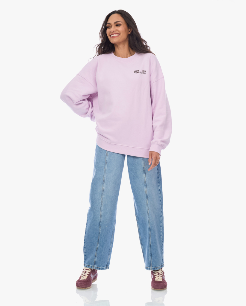 Julle Oversized Sweater Lila 