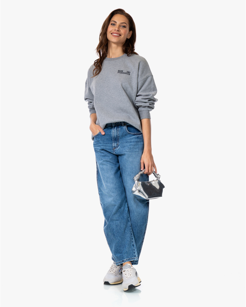 Julle Oversized Sweater Grijs