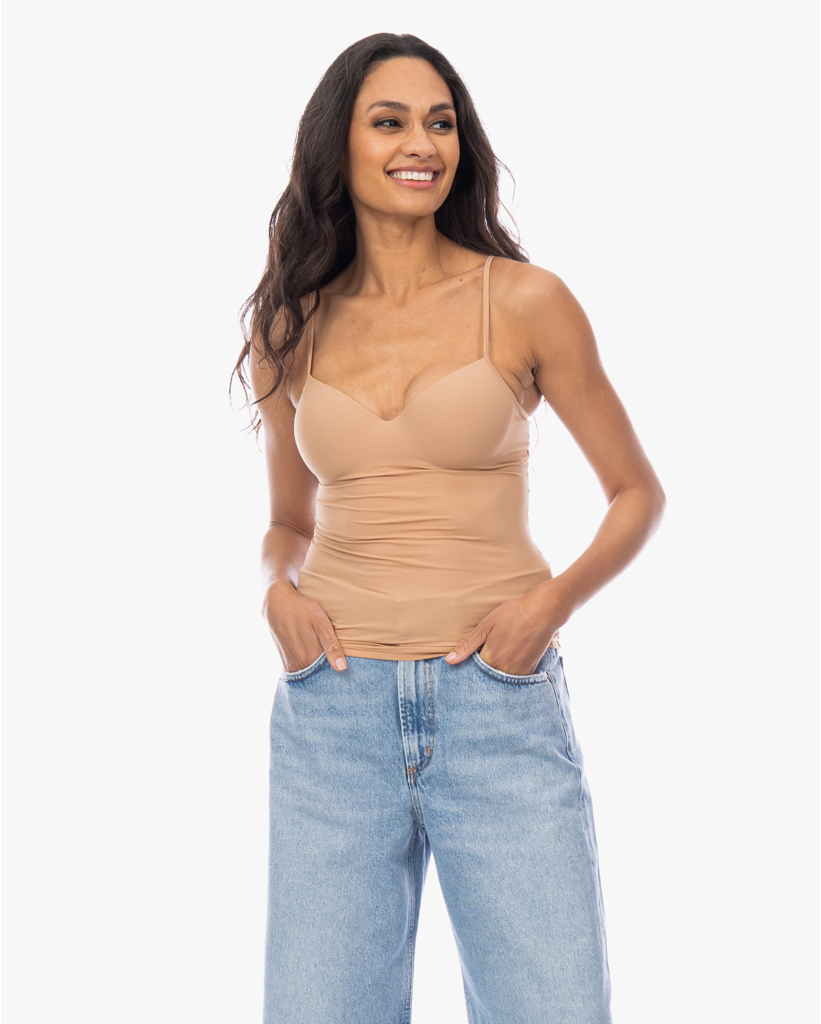 Allure Padded Bra Top Nude
