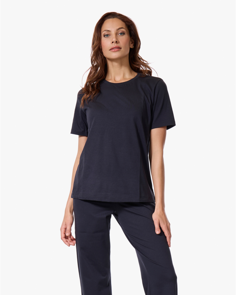 Natural Wear T-shirt Zwart