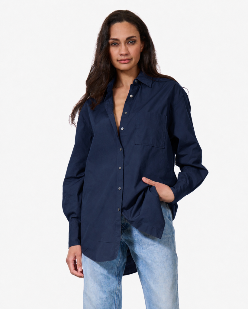 Cameloa Oversized Blouse Marine