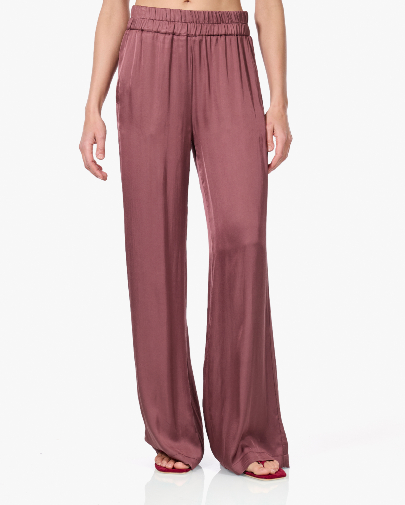 Portoricolo Viscose Pantalon Prune