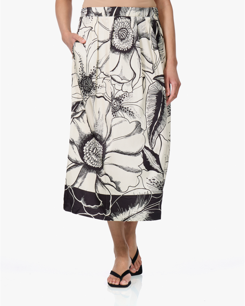 Panuki Viscose Rok Ecru