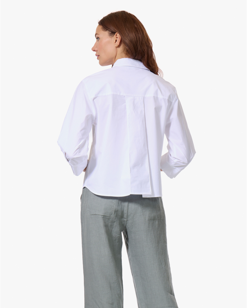 Blouse met Driekwart Mouw Wit