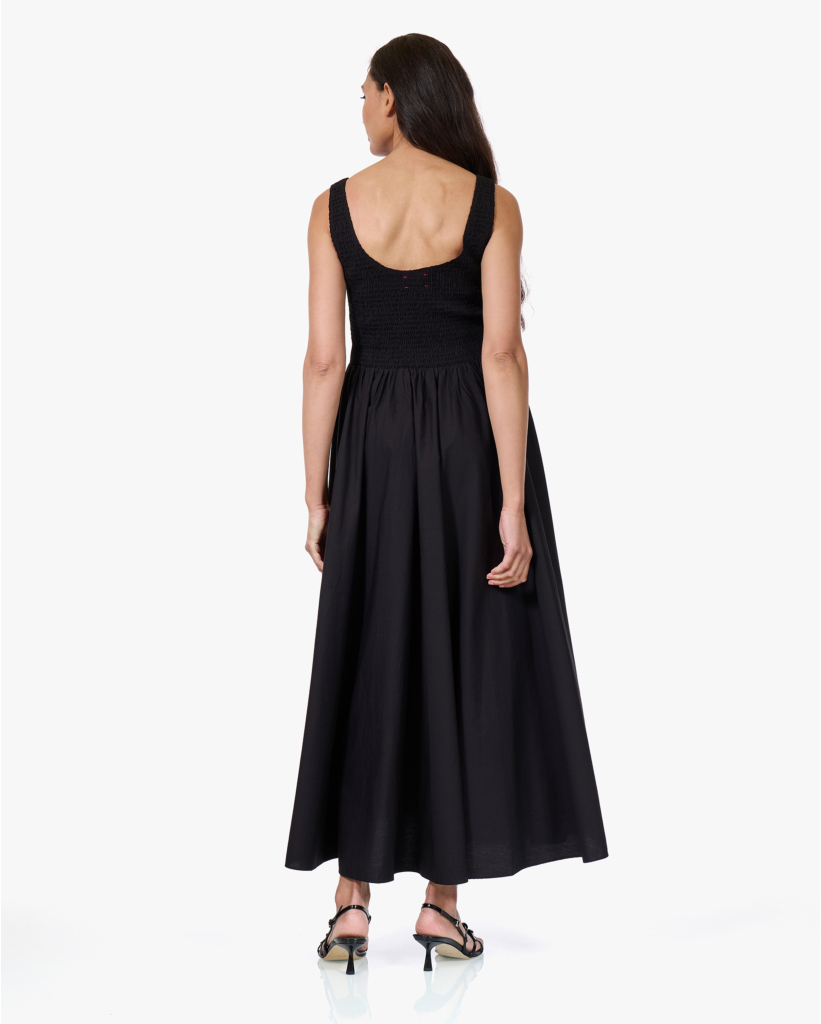 Florence Fit & Flare Jurk Zwart