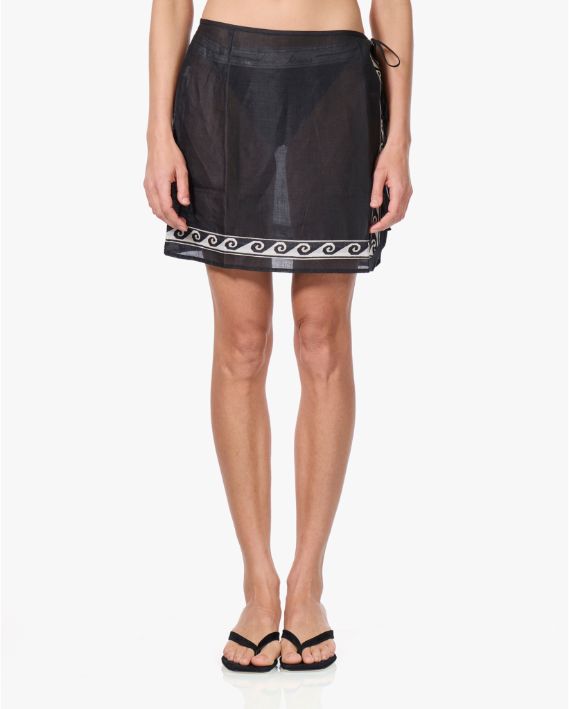 Isla Mini Rok Zwart