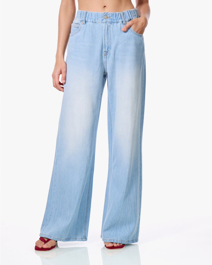 Woody Soft Touch Jeans Lichtblauw