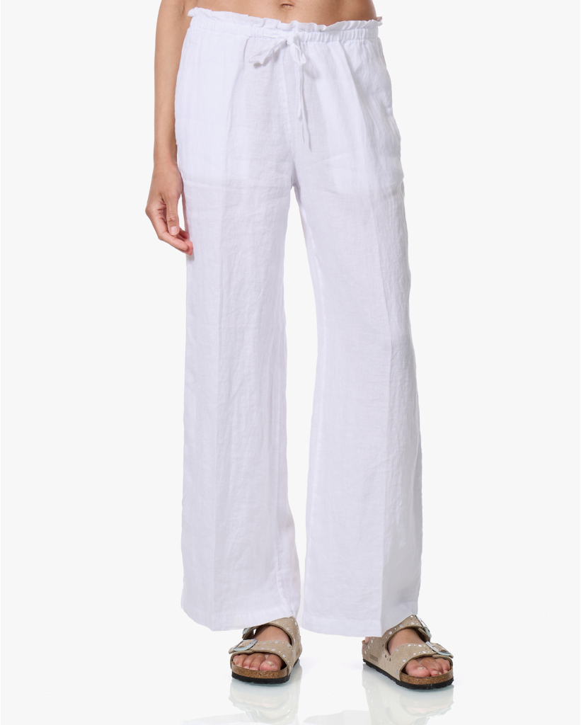 Linnen Broek Wit