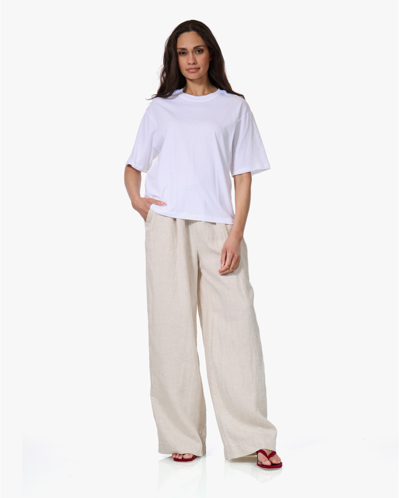 T-shirt Ronde Hals Wit