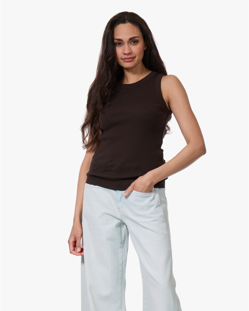 Olina Tanktop Marrone