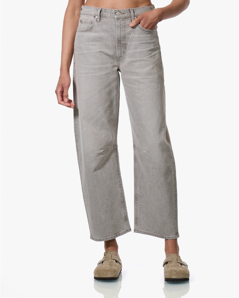 Miro Relaxed Barrel Jeans Quartz Grey