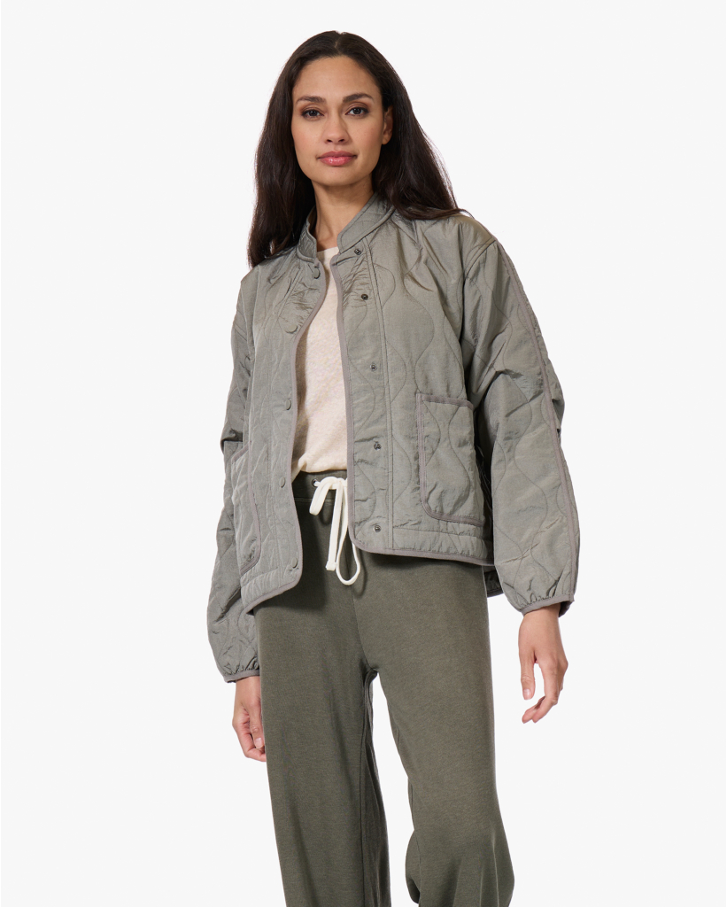 Kort Quilted Jack Thyme