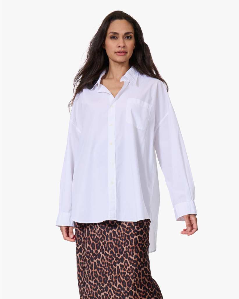 Macy Oversized Blouse Wit