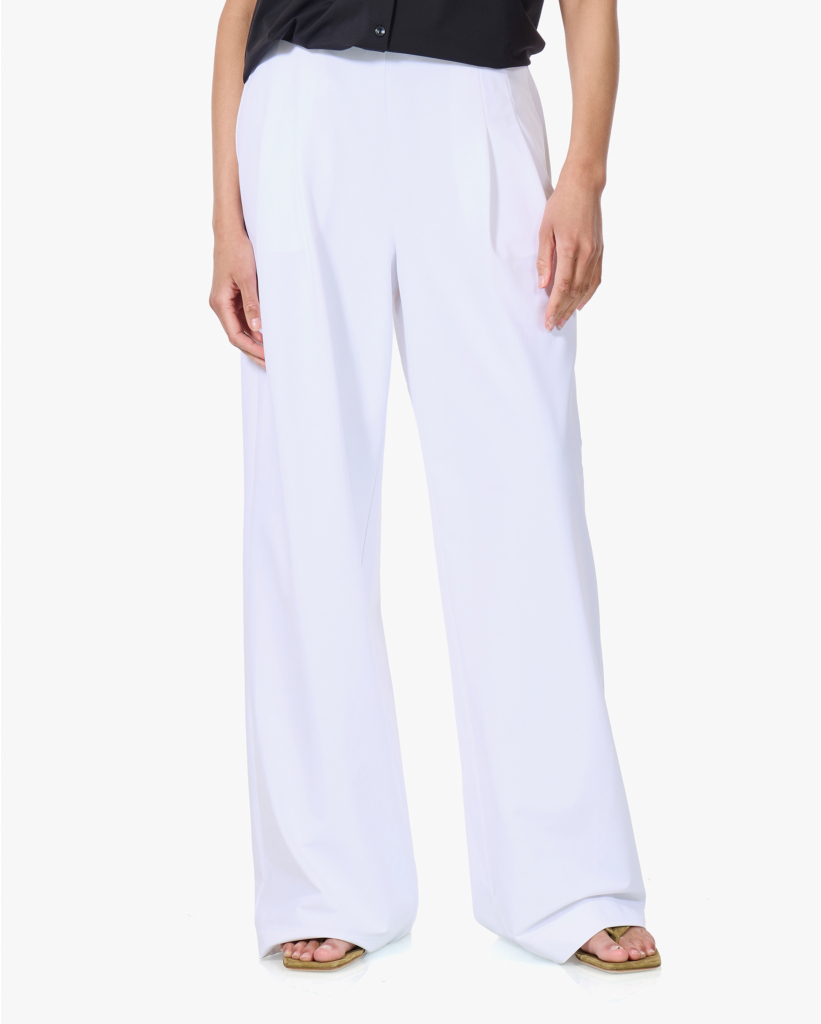 Yana Heavy Travel Jersey Pantalon Wit