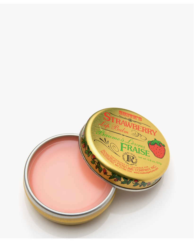 Smiths Rosebud Salve Strawberry Lip Balm