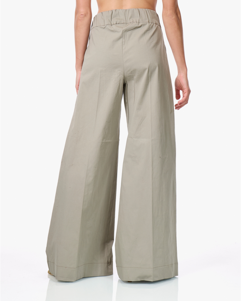 Super Woody Poplin Broek Clay