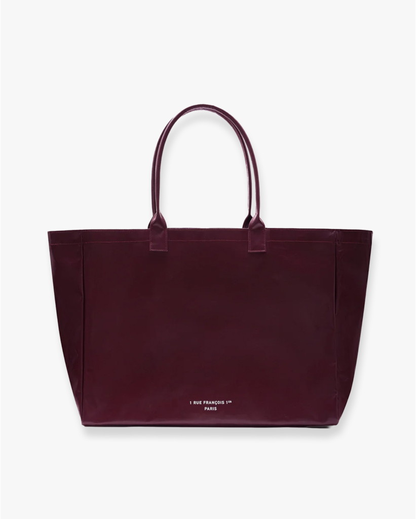 Leo Coated Canvas Tote Tas Fig