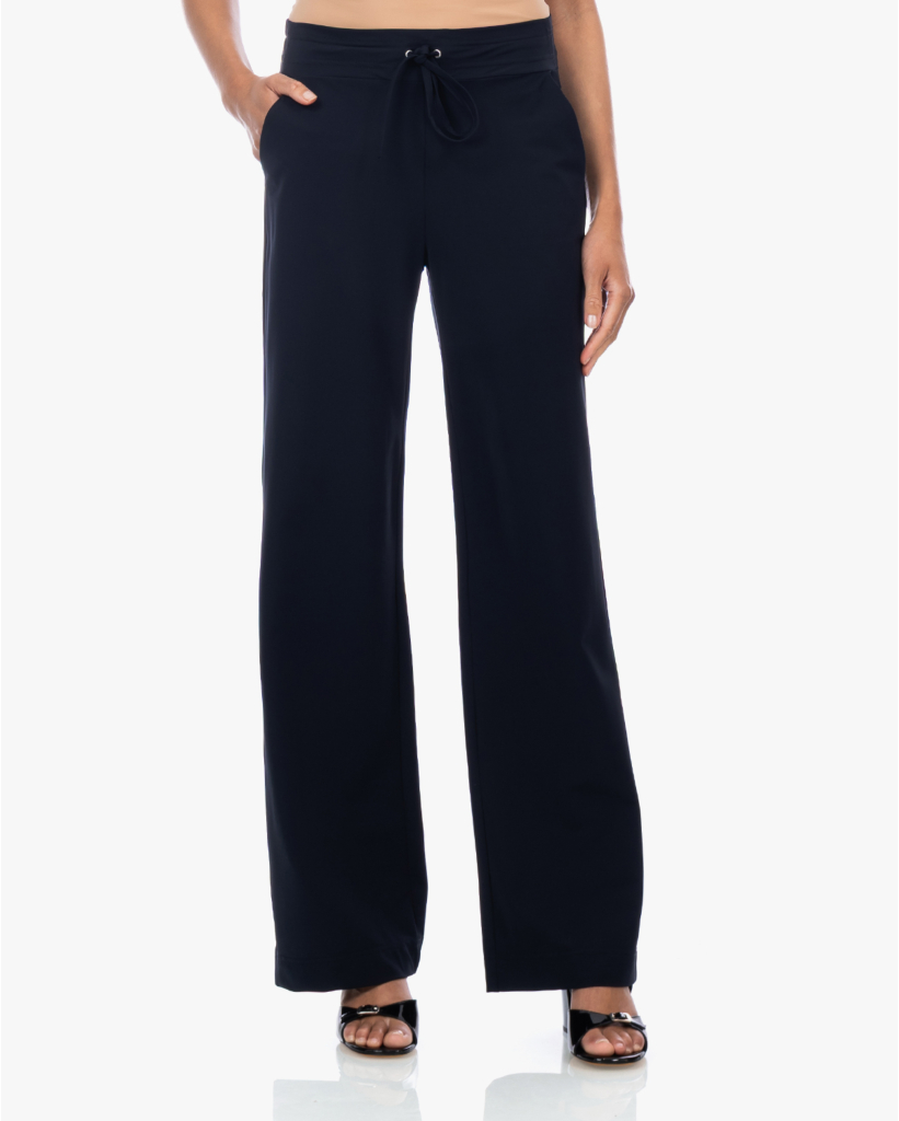 Myza Travel Pantalon met Trekkoord Zwartblauw