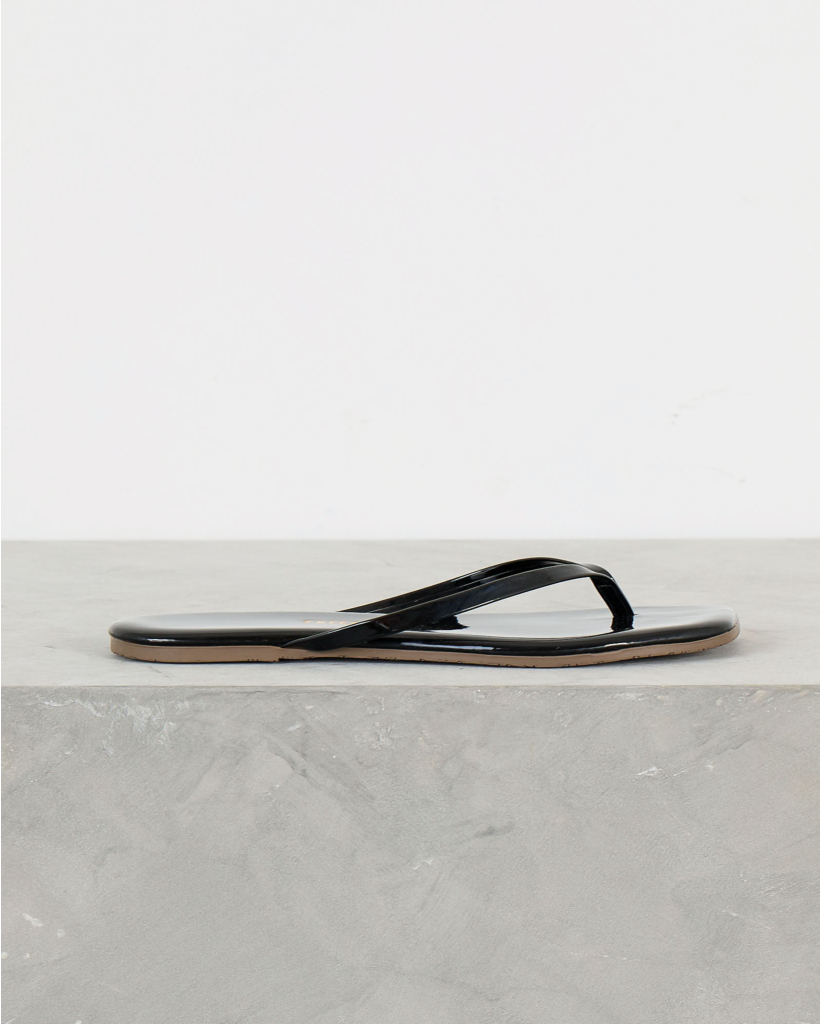 Square Toe Lily Slipper Licorice