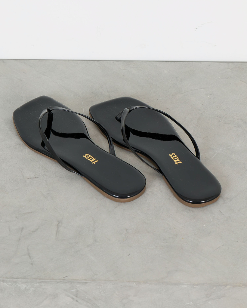 Square Toe Lily Slipper Licorice