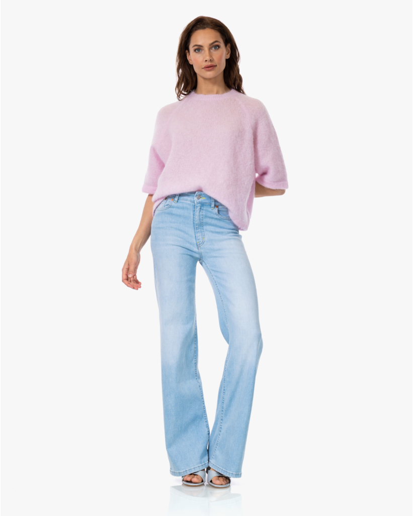 Pallazo Hypersoft Jeans Bleach L32