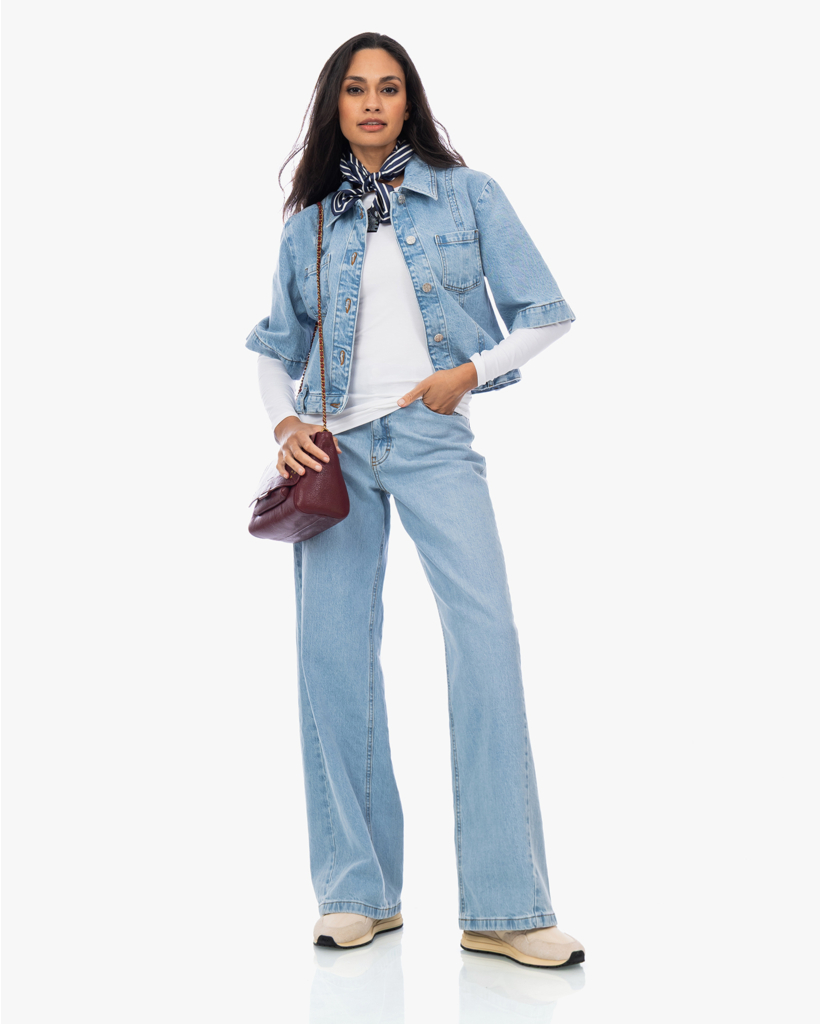 Soft Touch Ronde Hals Longsleeve Wit