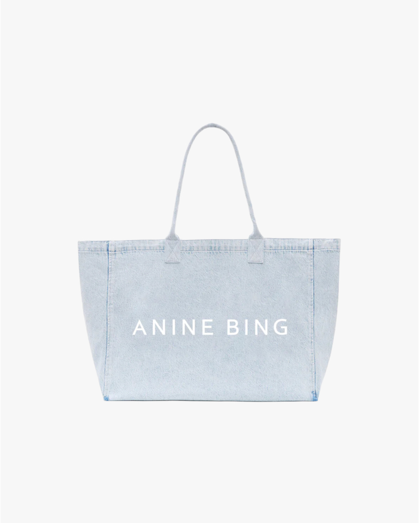 Leo Tote Denim Licht Blauw