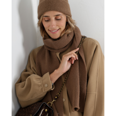 Le Bonnet Shawl Walnut Brown