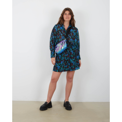 Ganni Skirt Meadow Azure Blue
