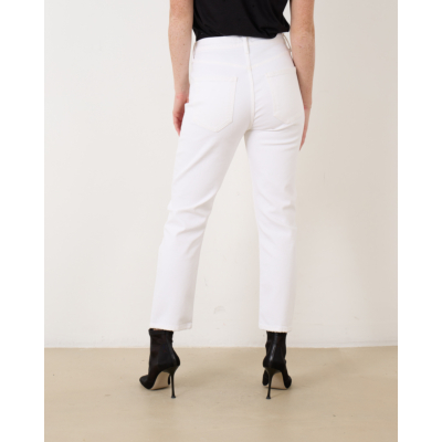 Agolde Riley Crop Jeans Sourcream
