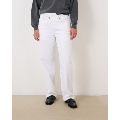 Agolde Criss Cross Upsized Jeans Milshake