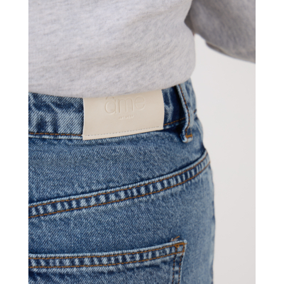 Ame Antwerp Itdone Long Denim Skirt Light Blue