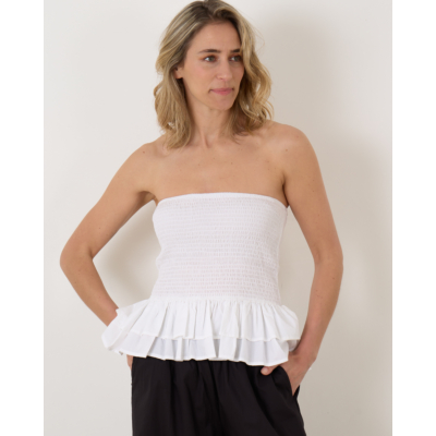 Sea Me Happy Jules top White