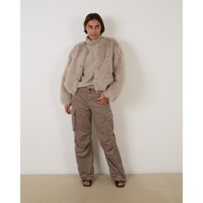 Drykorn Defence Cargo Broek Taupe