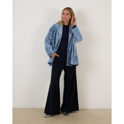 Sea Me Happy Bono Blazer Velvet Jeans Blue