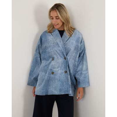 Sea Me Happy Bono Blazer Velvet Jeans Blue