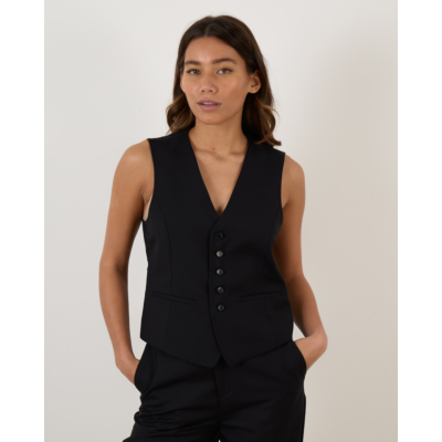 Herman Classic Vest Black