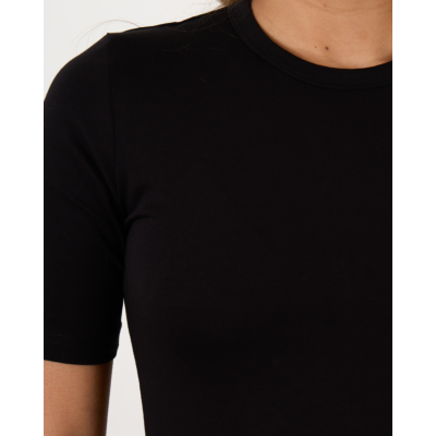 Herman Fitted Tee Zwart