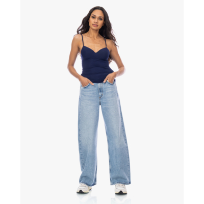 Hanro Allure Padded Bra Top navy