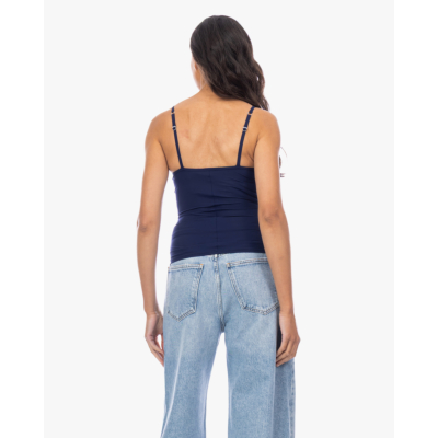 Hanro Allure Padded Bra Top navy