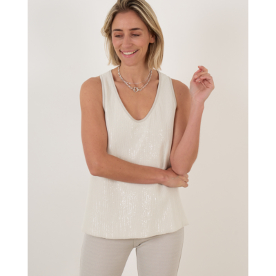 Drykorn Aminah Top Off White
