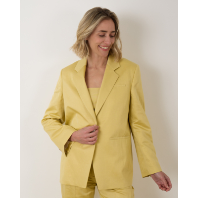 Drykorn Mowtie Blazer Yellow