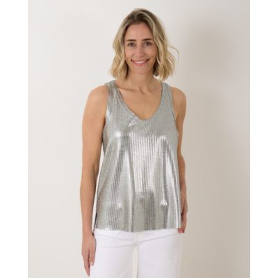 Drykorn Aminah Top Silver