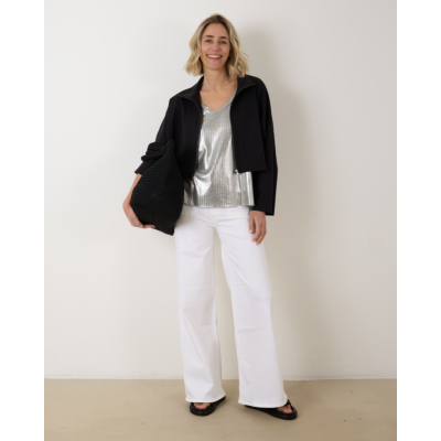 Drykorn Aminah Top Silver