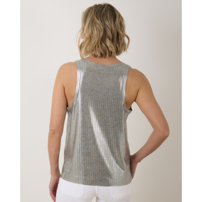 Drykorn Aminah Top Silver
