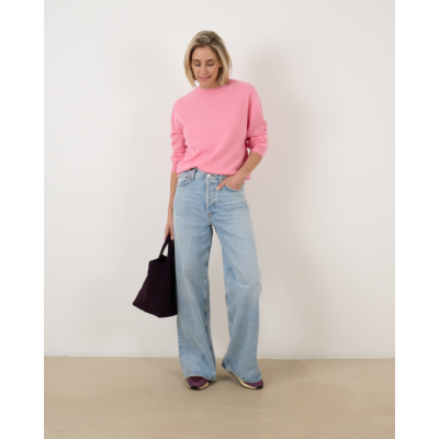 Agolde Dame Jean No Cuff Conflict