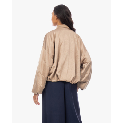 Drykorn Braddan BomberJack Satijn Bruin