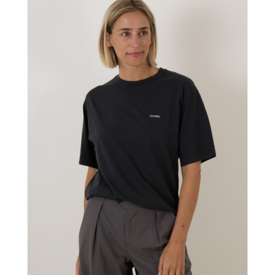 Closed Logo T-shirt Zwart